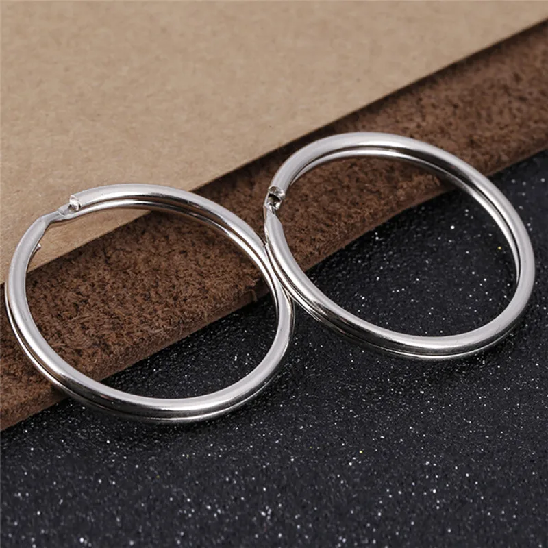 100Pcs/Pack 1.8x30mm Metal Key Holder Split Rings Unisex Keyring Keychain Keyfob Accessories
100Pcs/Pack 1.8x30mm Metal Key Holder Split Rings Unisex Keyring Keychain Keyfob Accessories