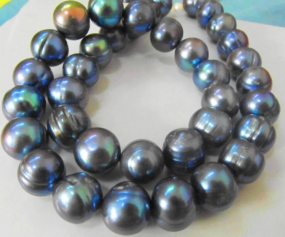 Wholesale FREE SHIPPING HUGE NATURAL SOUTH SEA 18"12MM GENUINE BLACK BLUE BAROQUE PEARL NECKLACE 14KGP
Wholesale FREE SHIPPING HUGE NATURAL SOUTH SEA 18"12MM GENUINE BLACK BLUE BAROQUE PEARL NECKLACE 14KGP