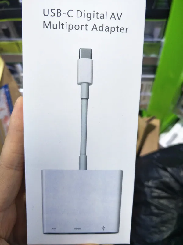 New USB Type-C Hub Adapter 3-in-1 USB C Hub to HDMI USB3.1 Type-C Female Adapter with Charging Converter for New MacBook
New USB Type-C Hub Adapter 3-in-1 USB C Hub to HDMI USB3.1 Type-C Female Adapter with Charging Converter for New MacBook