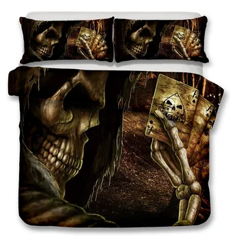 Black skull bedding set loves couple skull duvet cover king size with pillowcase bedlines best Valentine's Day gift
Black skull bedding set loves couple skull duvet cover king size with pillowcase bedlines best Valentine's Day gift