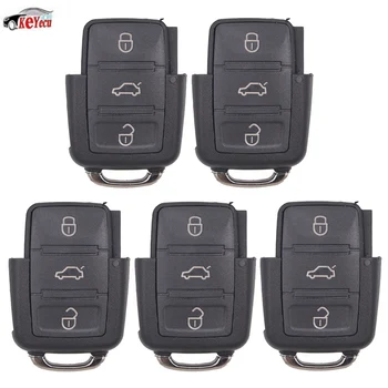 KEYECU 5 Pcs/lot New Replacement Remote Car Key Control Fob 3 Button 434MHz ID48 Chip for Volkswagen 1 J0 959 753 DA 1J0959753DA
KEYECU 5 Pcs/lot New Replacement Remote Car Key Control Fob 3 Button 434MHz ID48 Chip for Volkswagen 1 J0 959 753 DA 1J0959753DA