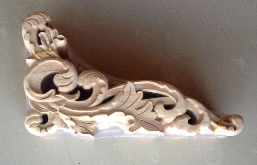 

Dongyang wood carving fashion corners applique gate flower wood shavings carved furniture flower bed wood carved 420