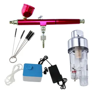 JOYSTAR New Auto Start Auto Stop Function Dual action airbrush compressor Complete kit with Moisture Trap Cleaning Brush Set
JOYSTAR New Auto Start Auto Stop Function Dual action airbrush compressor Complete kit with Moisture Trap Cleaning Brush Set