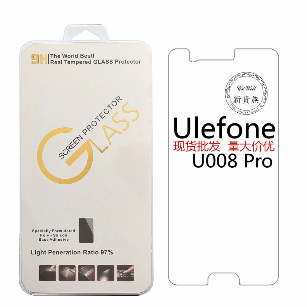 For Ulefone U008 Pro Tempered Glass Screen Protector 9H 0.26mm Thin Front Glass Protector For Ulefone U008 PRO Phone Film Case
For Ulefone U008 Pro Tempered Glass Screen Protector 9H 0.26mm Thin Front Glass Protector For Ulefone U008 PRO Phone Film Case
