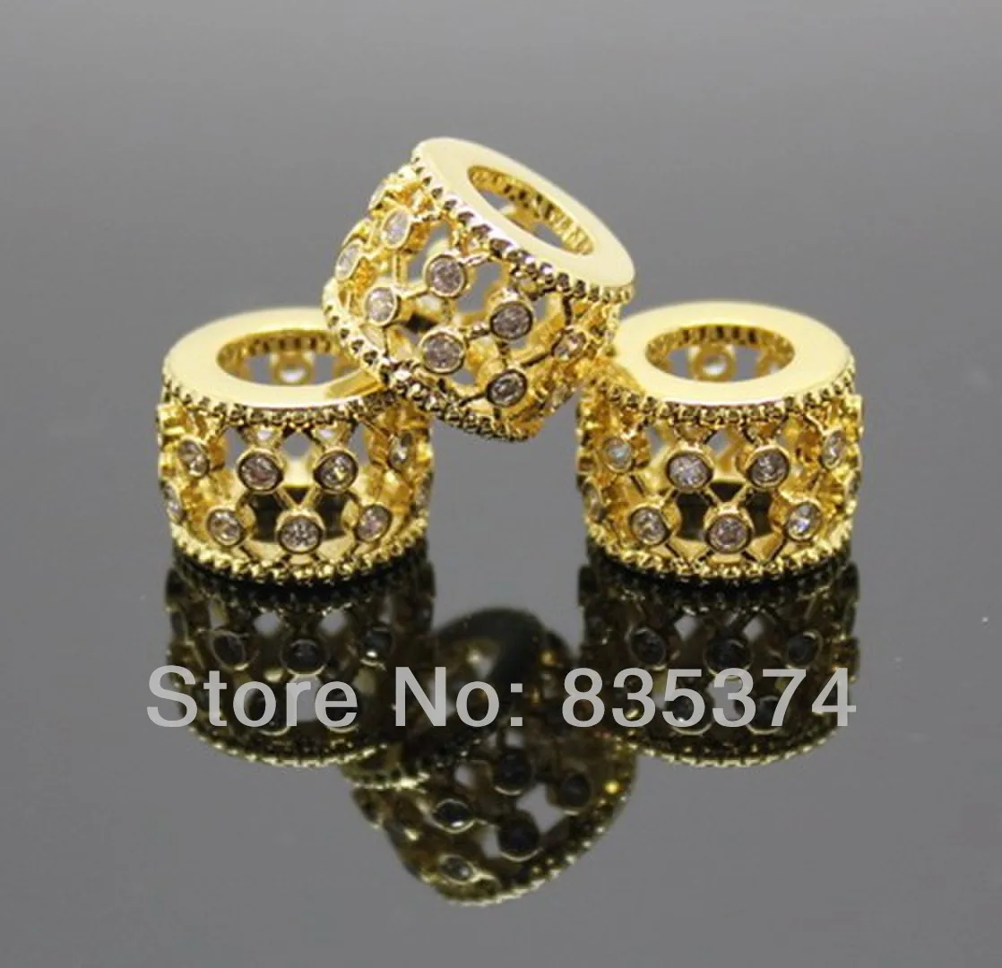 High quality Hollow Flower Zircon Beads Big Hole Beads Fit European Style Bracelets And Necklace
High quality Hollow Flower Zircon Beads Big Hole Beads Fit European Style Bracelets And Necklace