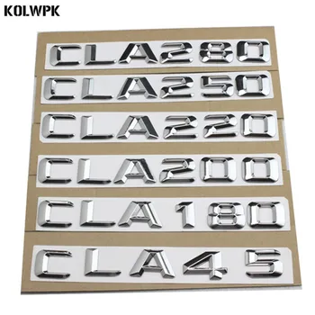 High quality CLA45 CLA180 CLA200 CLA220 CLA250 Trunk Rear Bumper Numbers Letter Badge Emblem Logo For Mercedes Benz CLA Class
High quality CLA45 CLA180 CLA200 CLA220 CLA250 Trunk Rear Bumper Numbers Letter Badge Emblem Logo For Mercedes Benz CLA Class