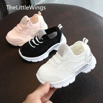 Girls' rhinestone Sports Shoes 2019 New Fashion Children's Mesh Air-permeable Leisure Boys' Shoes 1-4 Years Old
Girls' rhinestone Sports Shoes 2019 New Fashion Children's Mesh Air-permeable Leisure Boys' Shoes 1-4 Years Old