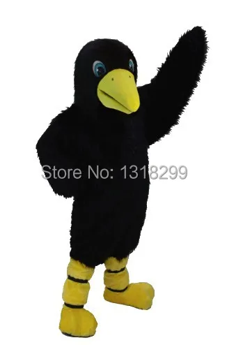Талисман плюшевый материал ворона костюм-талисман маскарадный костюм на заказ
