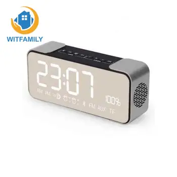 Alarm Clock FM Radio Wireless Free Alarm Setting Mini Bluetooth Audio Function Speakers 4.2 Protocol MP3 Cards Mirror Display
Alarm Clock FM Radio Wireless Free Alarm Setting Mini Bluetooth Audio Function Speakers 4.2 Protocol MP3 Cards Mirror Display