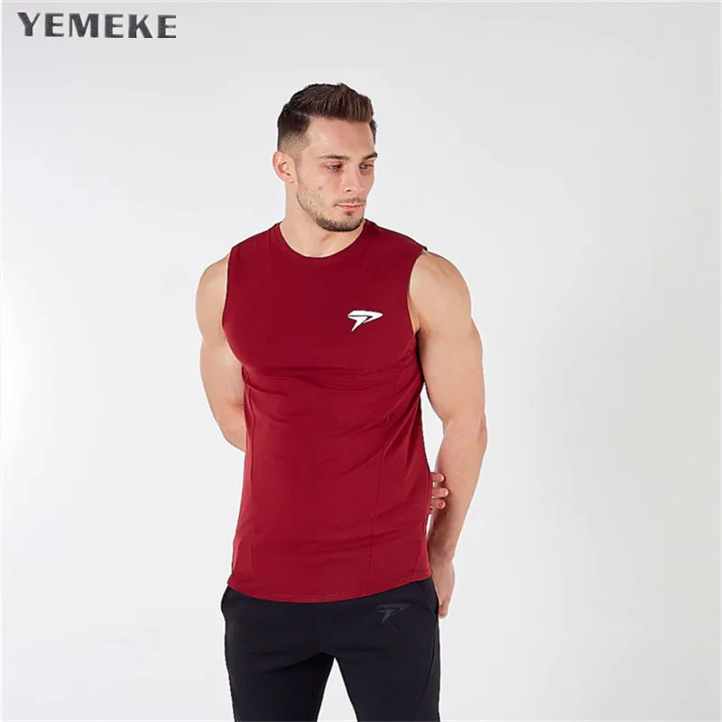 YEMEKE mens sleeveless t vest Summer Cotton Male Tank Tops gyms Clothing Bodybuilding Undershirt Golds Fitness tank tops
YEMEKE mens sleeveless t vest Summer Cotton Male Tank Tops gyms Clothing Bodybuilding Undershirt Golds Fitness tank tops