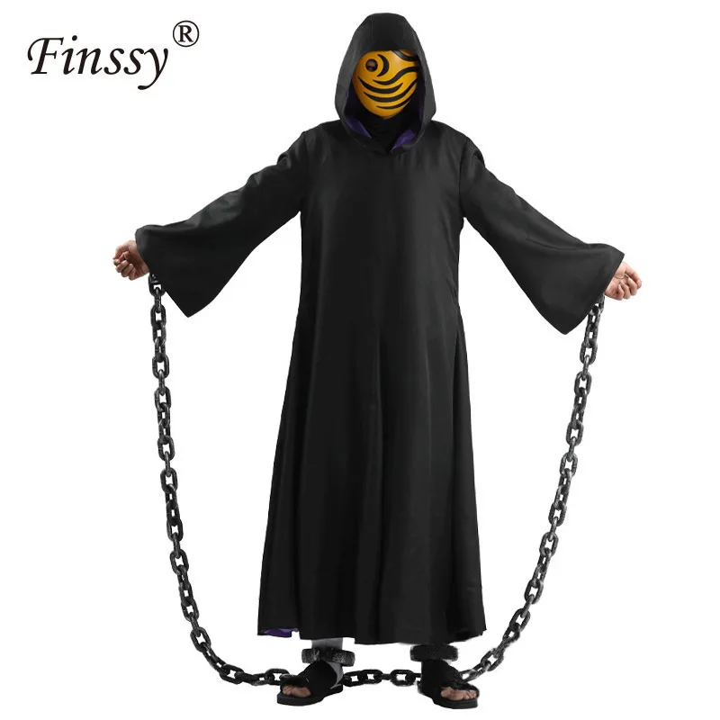 Halloween Carnival Cosplay Costume Tobi Obito Naruto Akatsuki Ninja Madara Uchiha Cosplay Mask Anime Exhibition Show Costume
Halloween Carnival Cosplay Costume Tobi Obito Naruto Akatsuki Ninja Madara Uchiha Cosplay Mask Anime Exhibition Show Costume