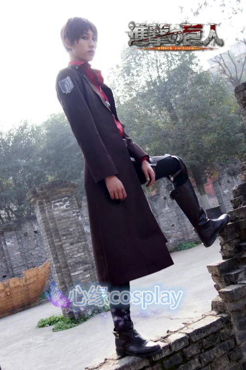 Anime Attack on Titan cosplay Rivaille Ackerman Levi Ackerman male cartoon cosplay Halloween Daily windbreaker suit costumes
Anime Attack on Titan cosplay Rivaille Ackerman Levi Ackerman male cartoon cosplay Halloween Daily windbreaker suit costumes