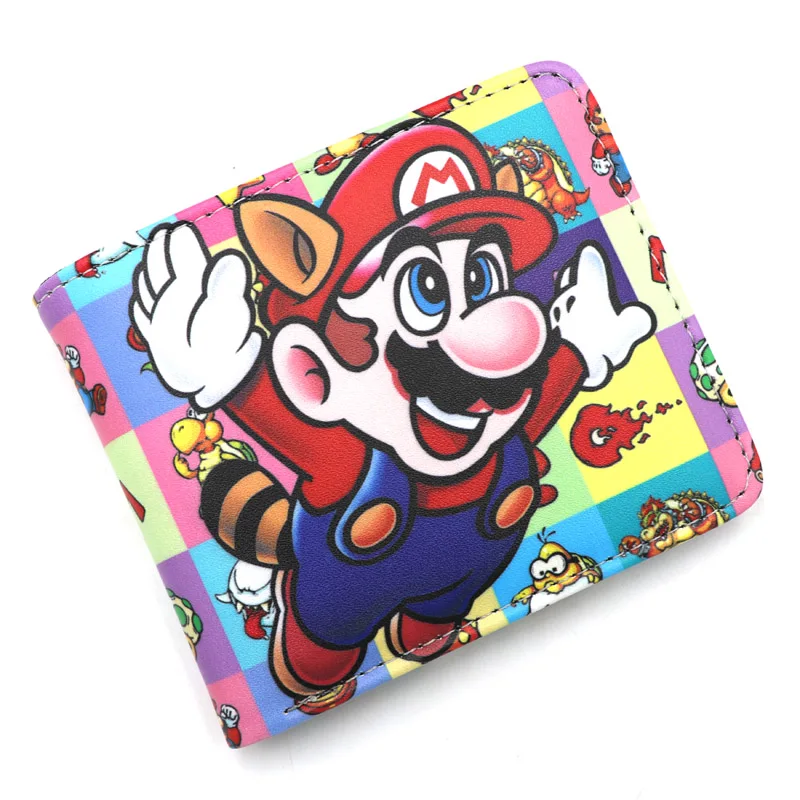 Super Mario Bros Cosplay Anime Leather Wallet High Quality Card Holder Purse Men Women Bifold Money Bag for Christmas Gift
Super Mario Bros Cosplay Anime Leather Wallet High Quality Card Holder Purse Men Women Bifold Money Bag for Christmas Gift