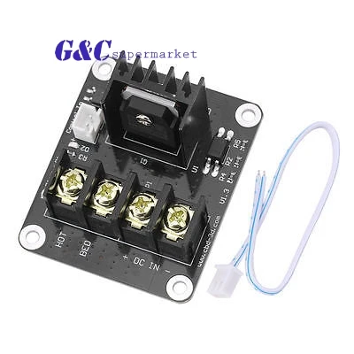 Integrated Circuits 3D Printer Heated Bed Power Module High Current 210A mosfet upgrade ramps 1.4 board
Integrated Circuits 3D Printer Heated Bed Power Module High Current 210A mosfet upgrade ramps 1.4 board