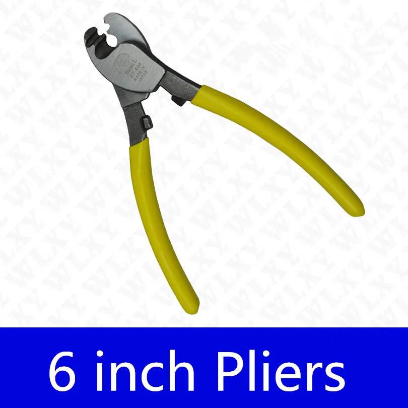 1pcs 160mm 6" Diagonal Pliers Electrical Wire Cable Cutting Cutter Inch Wire Cutter Cable Crimping Hand Tools Cable Stripping
1pcs 160mm 6" Diagonal Pliers Electrical Wire Cable Cutting Cutter Inch Wire Cutter Cable Crimping Hand Tools Cable Stripping