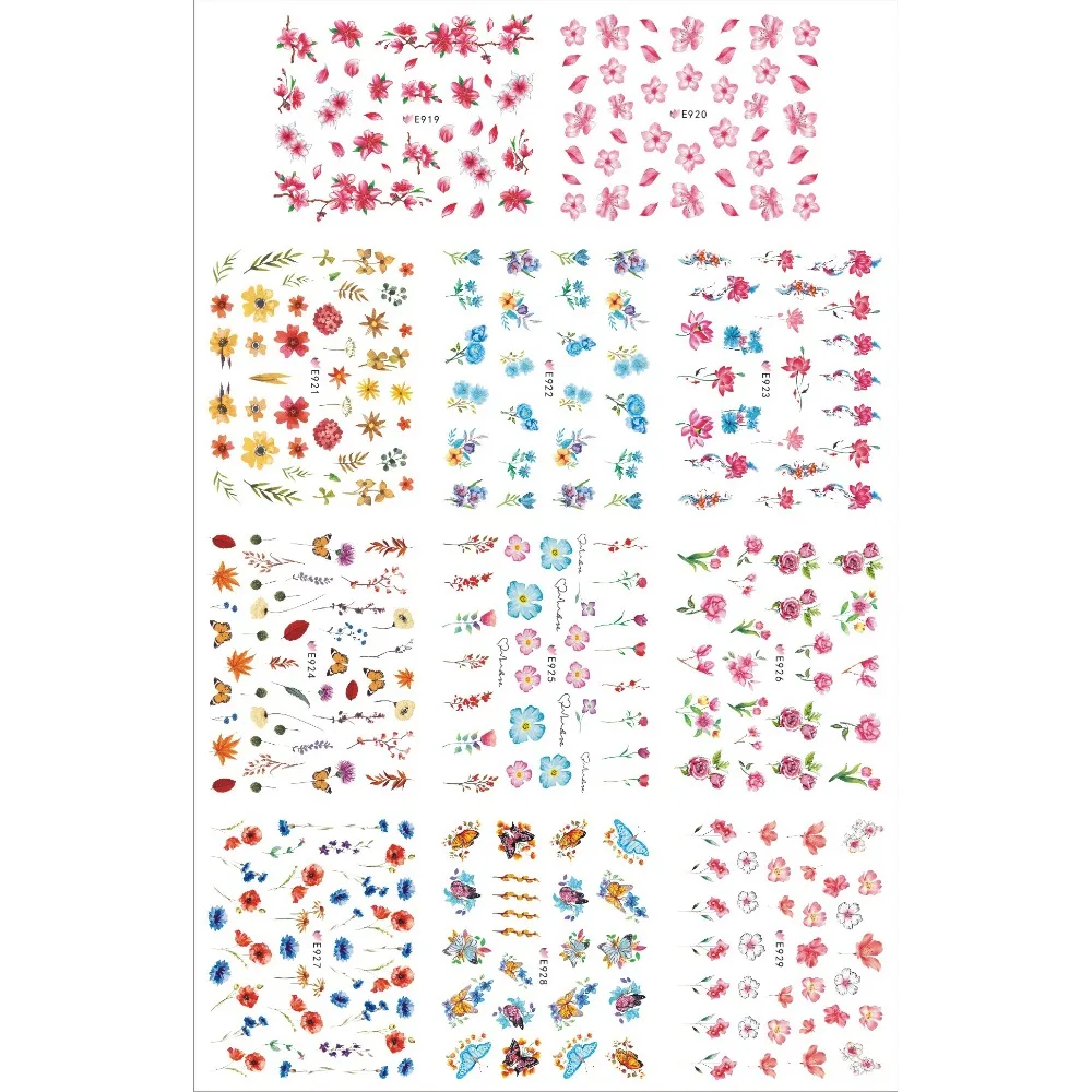 11 PCS / LOT SELF-ADHESIVE 3D NAIL TATTOOS STICKER FLOWER BUTTERFLY CARDIAC WAVE HEART CARNATION AMARYLLIS DAHLIA E919-929
11 PCS / LOT SELF-ADHESIVE 3D NAIL TATTOOS STICKER FLOWER BUTTERFLY CARDIAC WAVE HEART CARNATION AMARYLLIS DAHLIA E919-929