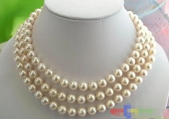 FREE SHIPPING HOT sell new Style >>>> AAA 50" 10MM WHITE ROUND FW CULTURED PEARL NECKLACE
FREE SHIPPING HOT sell new Style >>>> AAA 50" 10MM WHITE ROUND FW CULTURED PEARL NECKLACE