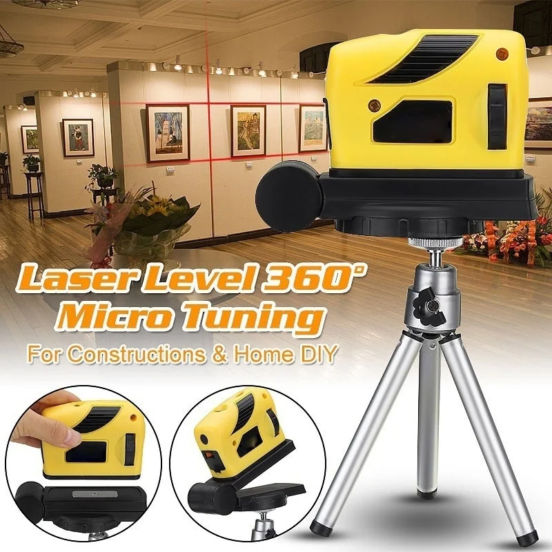Cross Line 4 In 1 Line Red Laser Level Self-leveling Horizontal and Vertical 360 Degree regulation Greater Visibility LG66
Cross Line 4 In 1 Line Red Laser Level Self-leveling Horizontal and Vertical 360 Degree regulation Greater Visibility LG66