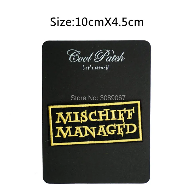 4" Potter Marauder's Map Mischief Managed Film Movie TV Series Costume Embroidered Emblem sew on iron on patch
4" Potter Marauder's Map Mischief Managed Film Movie TV Series Costume Embroidered Emblem sew on iron on patch