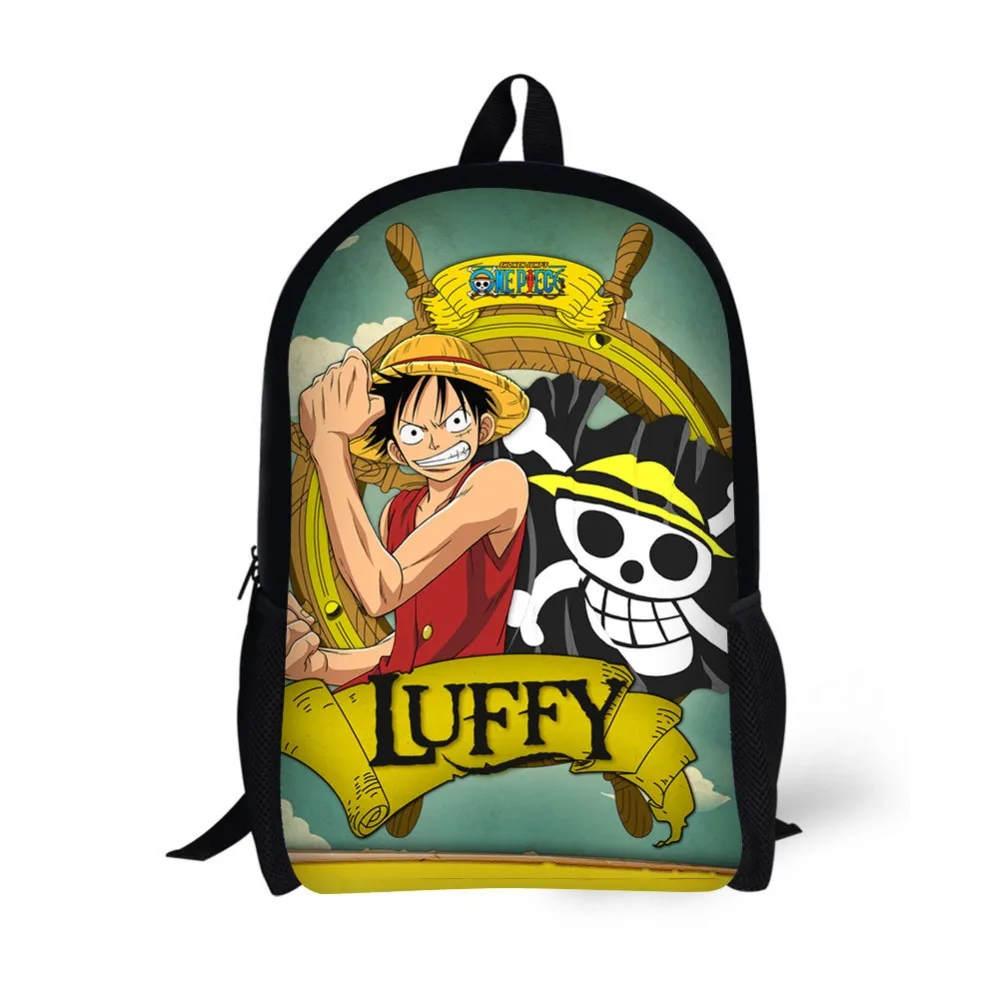 One Piece Casual Men's Backpack Anime Luminous teenagers Men women's Student Cartoon School Bags
One Piece Casual Men's Backpack Anime Luminous teenagers Men women's Student Cartoon School Bags