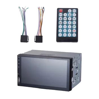 7" HD Double DIN Car Multimedia Player Universal Bluetooth Touch Screen MP3 Player LCD Monitor AM/FM Radio
7" HD Double DIN Car Multimedia Player Universal Bluetooth Touch Screen MP3 Player LCD Monitor AM/FM Radio
