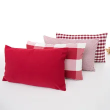 1pc 30x50cm Stripe Plaid Cushion Cover Red White Simple Throw Pillow Case Cotton Polyester Pillow Cover for Home Bedroom Decor
1pc 30x50cm Stripe Plaid Cushion Cover Red White Simple Throw Pillow Case Cotton Polyester Pillow Cover for Home Bedroom Decor