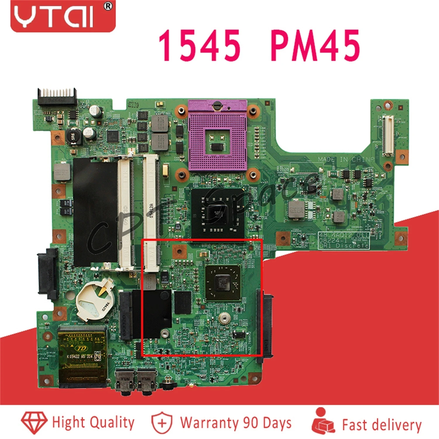 1545 Motherboard 48.4AQ01.021/31 Mainboard For Dell Inspiron 1545 Laptop Motherboard 0G849F 48.4AQ01.021/31 PGA478MN Mainboard
1545 Motherboard 48.4AQ01.021/31 Mainboard For Dell Inspiron 1545 Laptop Motherboard 0G849F 48.4AQ01.021/31 PGA478MN Mainboard