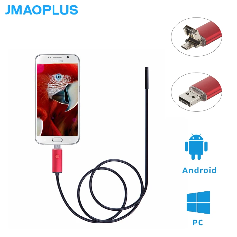 5.5mm Endoscope Usb Mini Cable Camera Snake Camera Android For Windows & Macbook PC
5.5mm Endoscope Usb Mini Cable Camera Snake Camera Android For Windows & Macbook PC