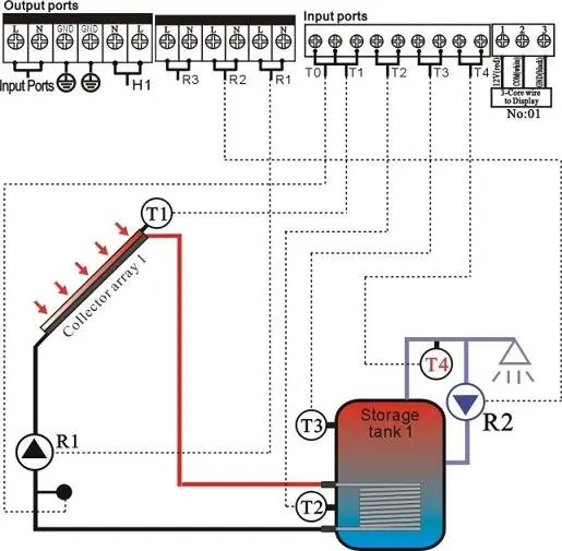 Регулятор температуры солнечного водонагревателя 12 В SR81(SR868C8)|controller cover|control