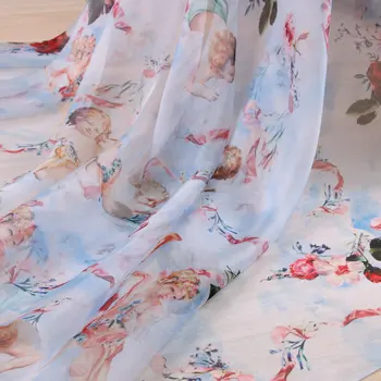 cupid angel printed thin silk chiffon fabric,100% Mulberry silk chiffon fabric tissu,women shirt dress DIY clothing tissus
cupid angel printed thin silk chiffon fabric,100% Mulberry silk chiffon fabric tissu,women shirt dress DIY clothing tissus
