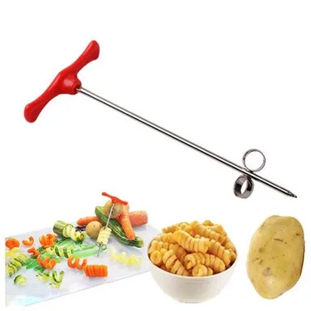 1pc Manual Spiral Screw Slicer Wire Potato Carrot Cucumber Vegetables Spiral Knife Carving Machine Tool
1pc Manual Spiral Screw Slicer Wire Potato Carrot Cucumber Vegetables Spiral Knife Carving Machine Tool