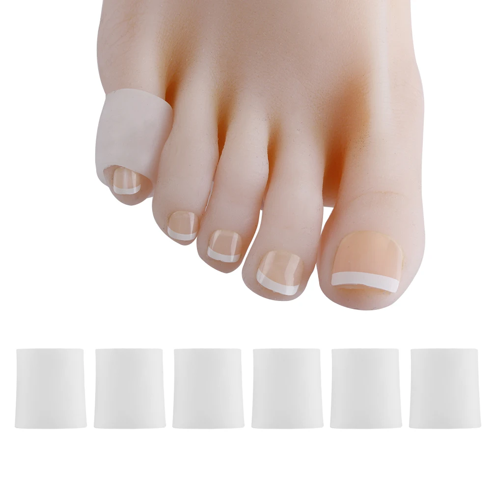 1/3/5 pairs Foot Care Tool Gel Toe Protector Corn Toe Separator Toe Relief Sleeves For Little Toe (White Open Sleeve) Protector
1/3/5 pairs Foot Care Tool Gel Toe Protector Corn Toe Separator Toe Relief Sleeves For Little Toe (White Open Sleeve) Protector