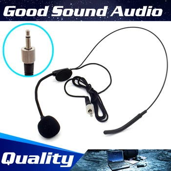5Pcs/lot Black Screw Thread Lock 3.5mm Plug Ear Hook Microfone Headworn Mic Headset Microphone For Wireless BodyPack Transmitter
5Pcs/lot Black Screw Thread Lock 3.5mm Plug Ear Hook Microfone Headworn Mic Headset Microphone For Wireless BodyPack Transmitter