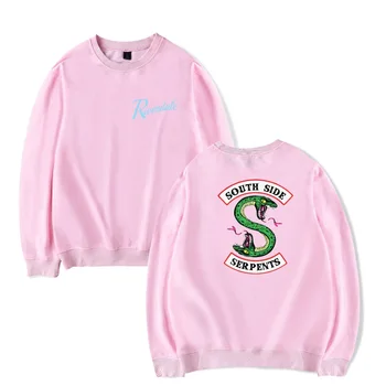 Riverdale Sweathsirt Hoodies 2018 Women Men Fashion Autumn Long Sleeve O Neck Riverdale Print Pink Sweatshirt Large Size XXS-4XL
Riverdale Sweathsirt Hoodies 2018 Women Men Fashion Autumn Long Sleeve O Neck Riverdale Print Pink Sweatshirt Large Size XXS-4XL