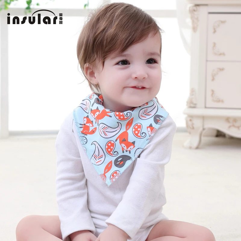 Insular New Arrival 100% Cotton Baby Bibs Double Layers Soft Cotton Fiber Newborn Burp Bib Kid Bandana
Insular New Arrival 100% Cotton Baby Bibs Double Layers Soft Cotton Fiber Newborn Burp Bib Kid Bandana