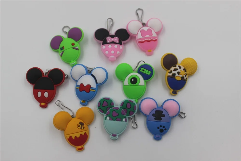 10Pcs Mouse Shape Balloon Shoe accessories Shoe Charms with Zipper Pull Zipper Slider for Jacket Backpack Bag
10Pcs Mouse Shape Balloon Shoe accessories Shoe Charms with Zipper Pull Zipper Slider for Jacket Backpack Bag