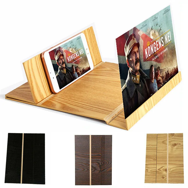 12inch Folding 3D Mobile Phone Screen Magnifier Wood grain hd stereoscopic Projector screens magnifier Stand for Video
12inch Folding 3D Mobile Phone Screen Magnifier Wood grain hd stereoscopic Projector screens magnifier Stand for Video