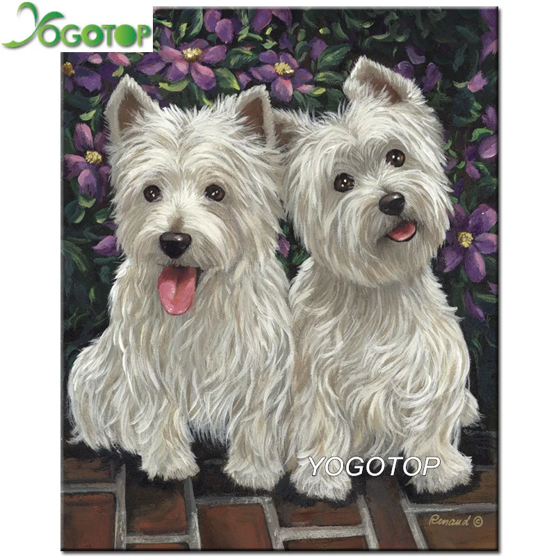 YOGOTOP DIY Diamond Painting Cross Stitch Square Diamond Embroidery westie dog 5D Full Drill Mosaic Home Decor pet Animal QA256
YOGOTOP DIY Diamond Painting Cross Stitch Square Diamond Embroidery westie dog 5D Full Drill Mosaic Home Decor pet Animal QA256