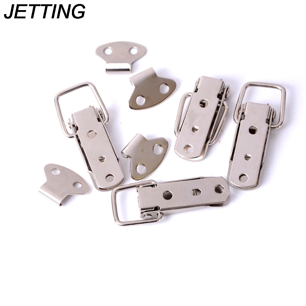 JETTING 4pcs/lot Iron Hasp Sliding Door Window J105 Cabinet Boxes Spring Loaded Latch
JETTING 4pcs/lot Iron Hasp Sliding Door Window J105 Cabinet Boxes Spring Loaded Latch