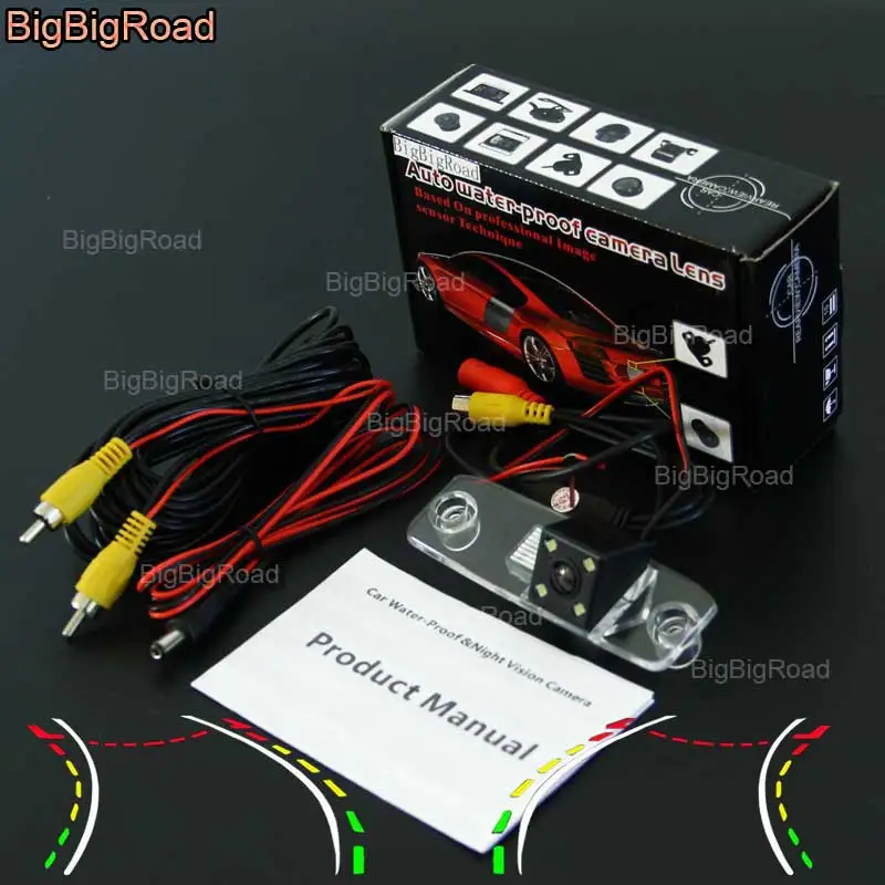 BigBigRoad Car Intelligent Dynamic Track Rear View Camera For Hyundai Elantra Accent Tucson Veracruz Sonata Terracan
BigBigRoad Car Intelligent Dynamic Track Rear View Camera For Hyundai Elantra Accent Tucson Veracruz Sonata Terracan