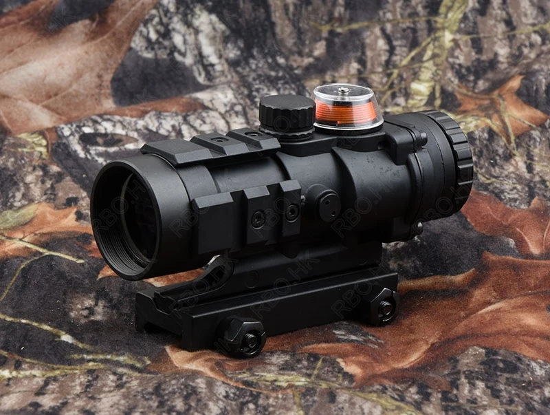 Tactical 3x32 red fiber optics prism rifle scope with 20mm picatinny rail adapter waterproof M5135
Tactical 3x32 red fiber optics prism rifle scope with 20mm picatinny rail adapter waterproof M5135