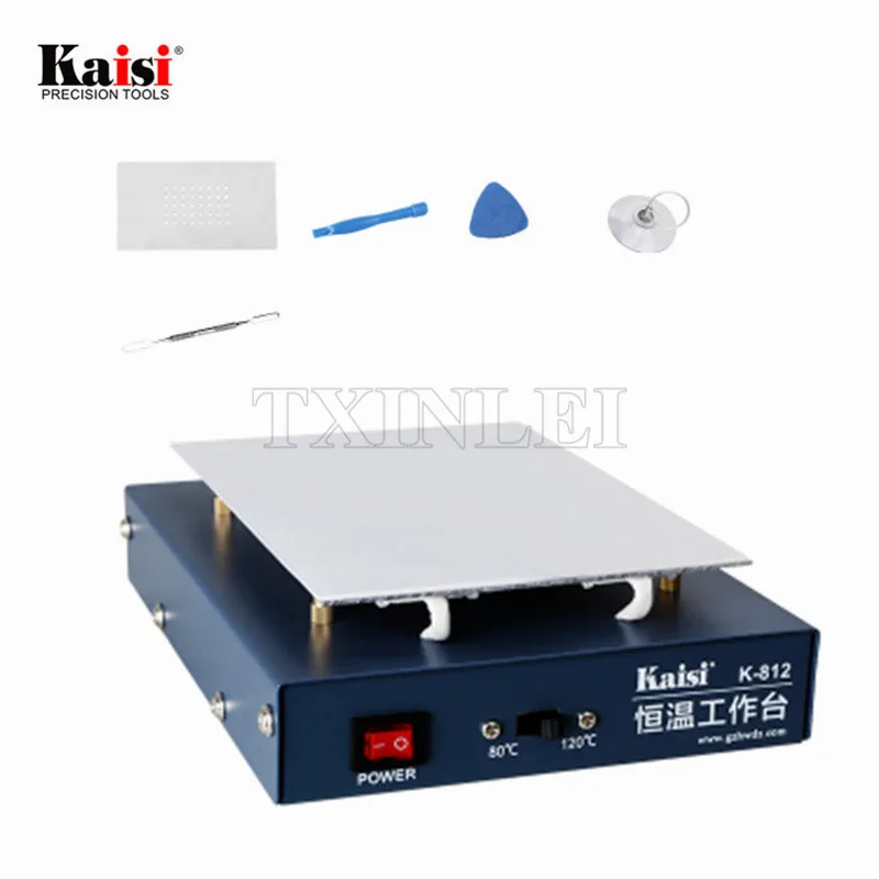 Kaisi 7" Thermostat heating Machine mobile phone repair LCD Screen Open separator desoldering station for iPhong Samsung
Kaisi 7" Thermostat heating Machine mobile phone repair LCD Screen Open separator desoldering station for iPhong Samsung
