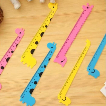 FangNymph Cute Cartoon Giraffe Pattern Student Ruler Kids Drafting Stencil Rulers School Office Stationery Color random
FangNymph Cute Cartoon Giraffe Pattern Student Ruler Kids Drafting Stencil Rulers School Office Stationery Color random