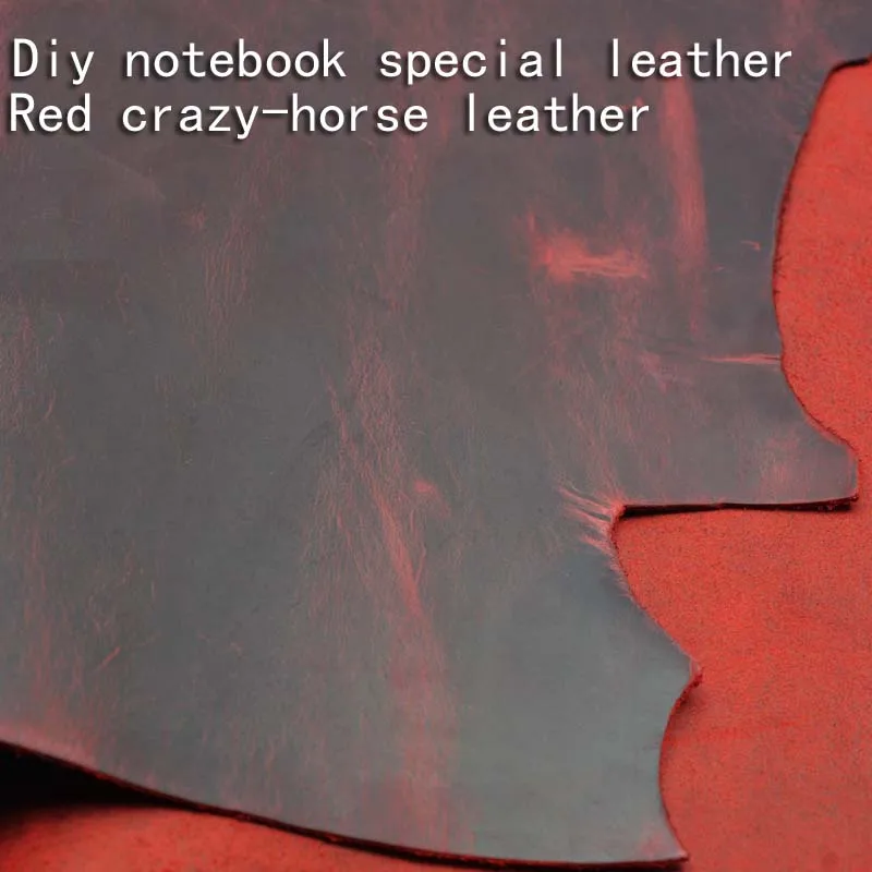 Wine red crazy horse first layer cowhide handmade leather material diy notebook loose-leaf leather retro leather fabric diary
Wine red crazy horse first layer cowhide handmade leather material diy notebook loose-leaf leather retro leather fabric diary