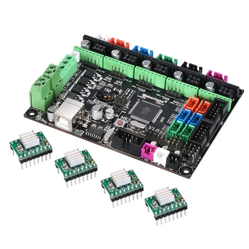 3D Printer Board MKS Gen L V2.0 Controller Support A4988/8825/TMC2208/TMC2130 Stepper Drivers Reprap Ramps1.4/Mega2560 R3 Board
3D Printer Board MKS Gen L V2.0 Controller Support A4988/8825/TMC2208/TMC2130 Stepper Drivers Reprap Ramps1.4/Mega2560 R3 Board