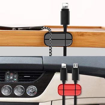 Cable Holder Protector Management Device Organizer Finishing Desktop Plug Silicone Wire Retention Clips Power Cord Winder
Cable Holder Protector Management Device Organizer Finishing Desktop Plug Silicone Wire Retention Clips Power Cord Winder