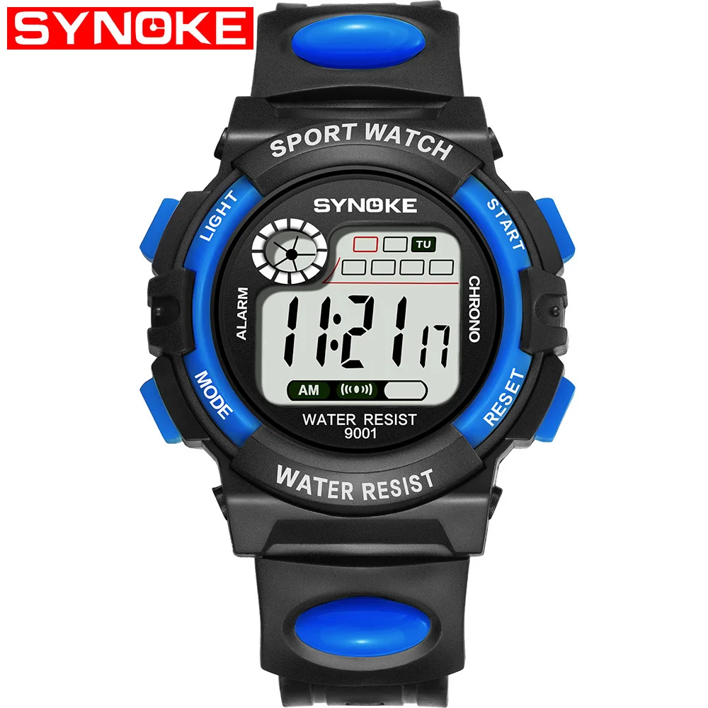 SYNOKE Fashion Children Watches Kid Boy Girl Digital LED Quartz Alarm Date Sports Wrist Watch relogio masculino horloges mannen
SYNOKE Fashion Children Watches Kid Boy Girl Digital LED Quartz Alarm Date Sports Wrist Watch relogio masculino horloges mannen