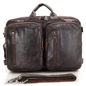 Genuine Leather Briefcases Vintage Men Shoulder Bag Natural Cow Leather Travel Messenger Bag Brown Many Pockets Men Laptop Bags
Genuine Leather Briefcases Vintage Men Shoulder Bag Natural Cow Leather Travel Messenger Bag Brown Many Pockets Men Laptop Bags