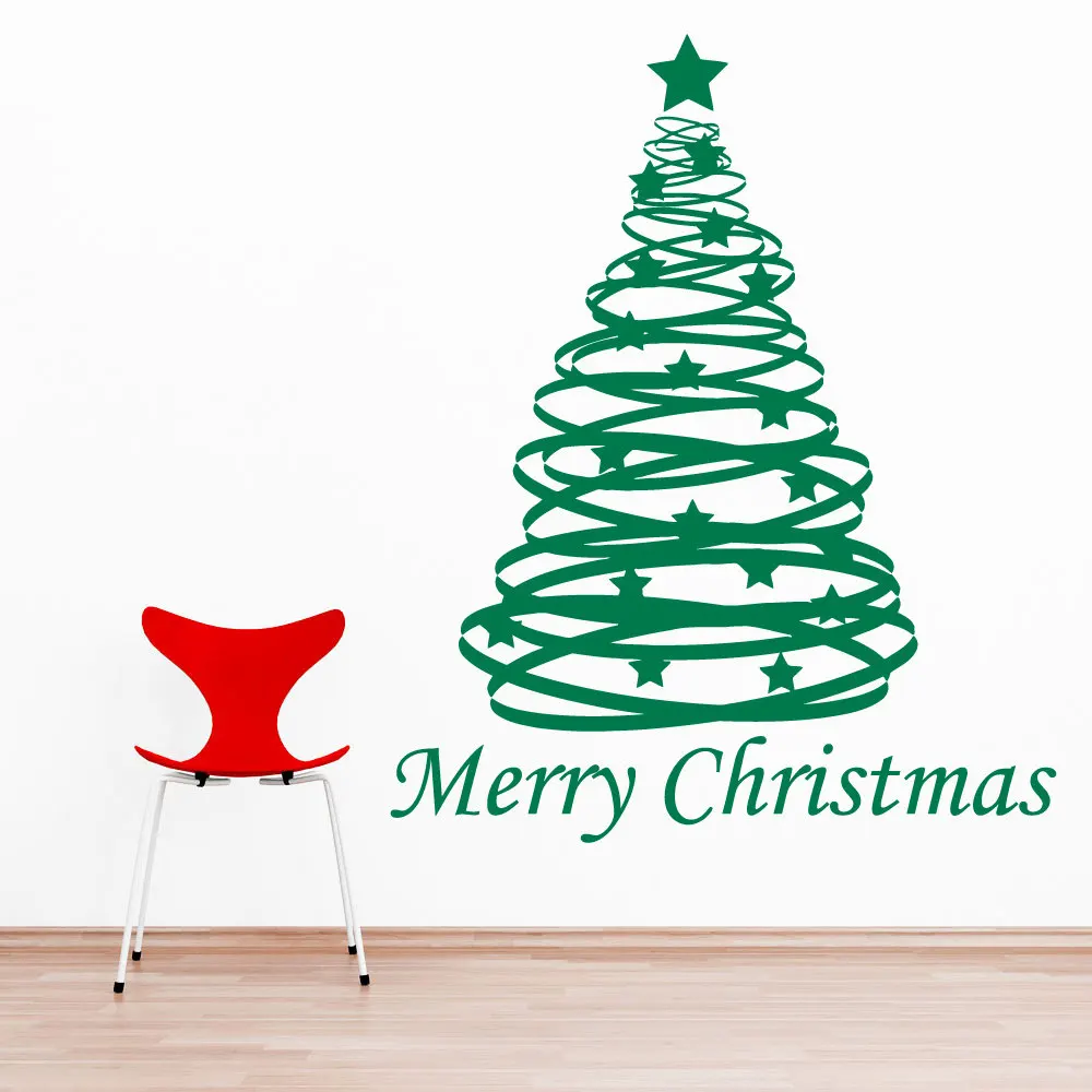 Holiday Christmas Gift Star Chris Tree Wall Decal Vinyl Art Sticker Home Wall Window Decor Mural DIY Removable Poster YO-25
Holiday Christmas Gift Star Chris Tree Wall Decal Vinyl Art Sticker Home Wall Window Decor Mural DIY Removable Poster YO-25