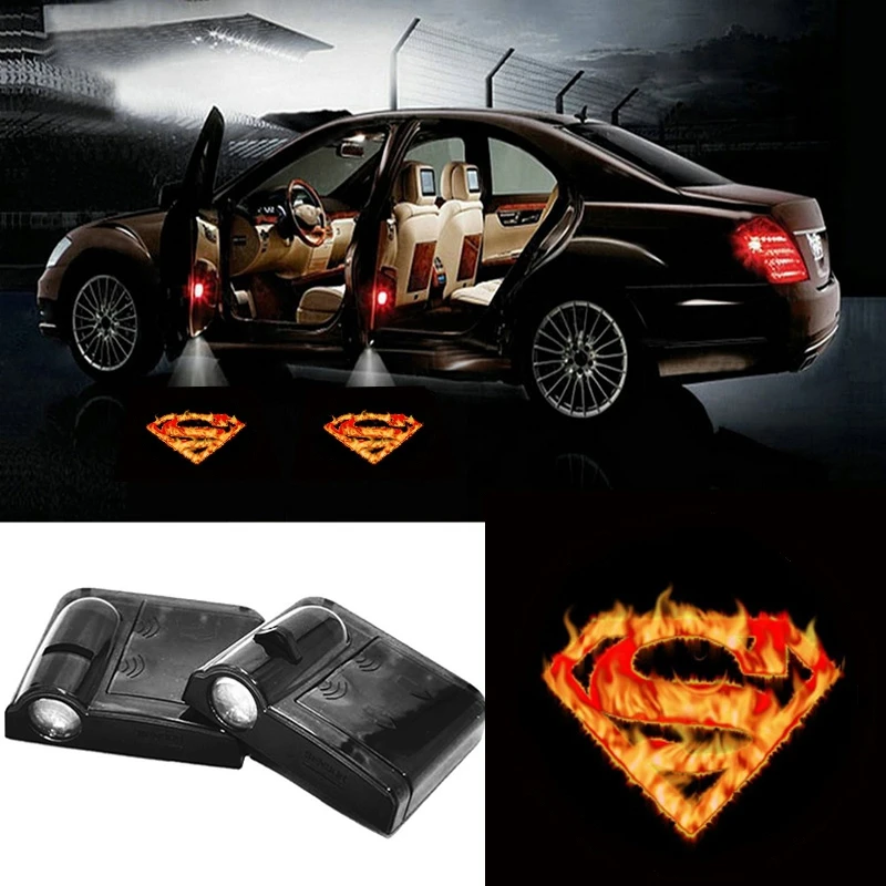 2 X Wireless Car Door LED Projection Fire Skull Projector Shadow Logo Light Welcome Lamps Magnet Sensor for Ford Focus Vw Skoda
2 X Wireless Car Door LED Projection Fire Skull Projector Shadow Logo Light Welcome Lamps Magnet Sensor for Ford Focus Vw Skoda